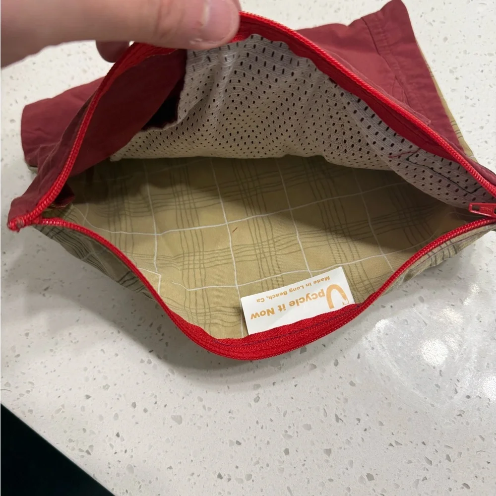 Patagonia Burgundy Travel Pouch